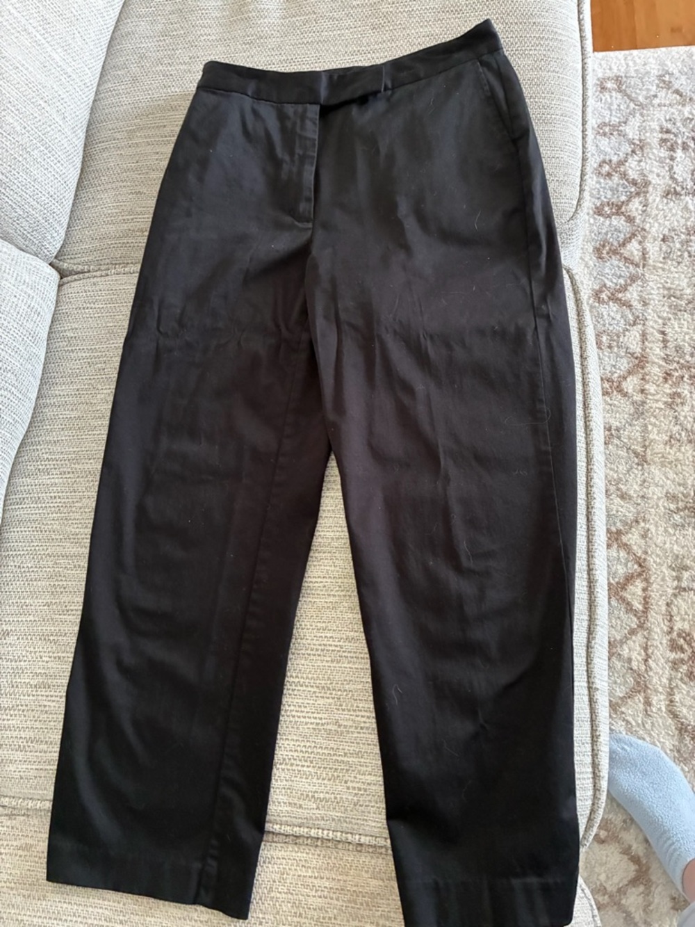 Merona Black Stretch Cotton Blend Pants